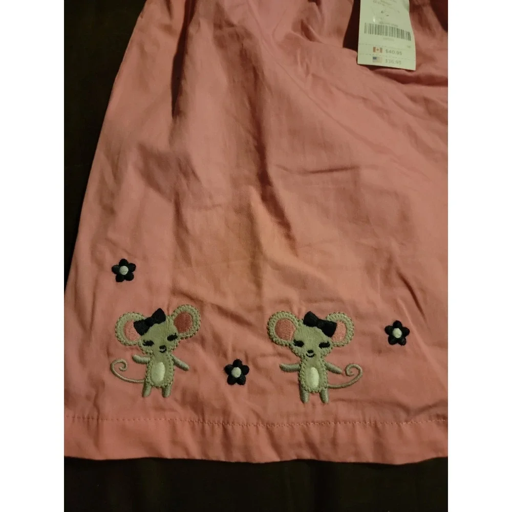 Gymboree miss mouse pink dress size 12 18 months nwt